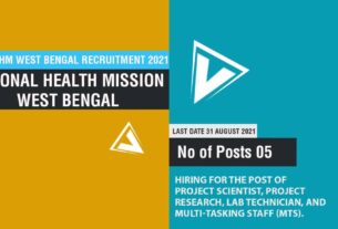 NHM West Bengal Recruitment 2021 Job Listing thumbnail.