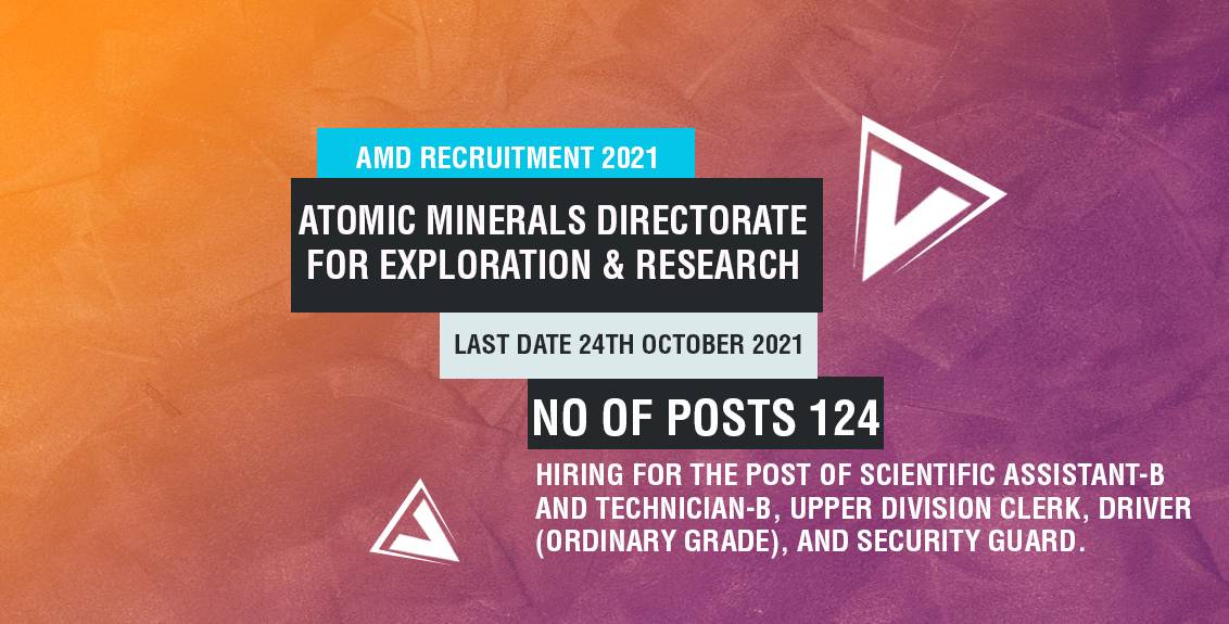 AMD Recruitment 2021 job listing thumbnail.