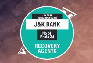 J&K Bank Recruitment 2021 Job listing thumbnail.