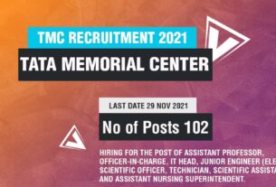 TMC Recruitment 2021 Job Listing thumbnail.