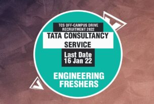 TCS Off-Campus Drive Recruitment 2022 for Engineering Freshers